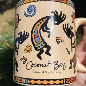 Coconut Bay resort St Lucia coffee tea mug